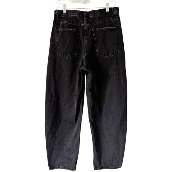 Forever 21 Horseshoe Fit Black Barrel Jeans Women’s Size 30 - Picture 3 of 8